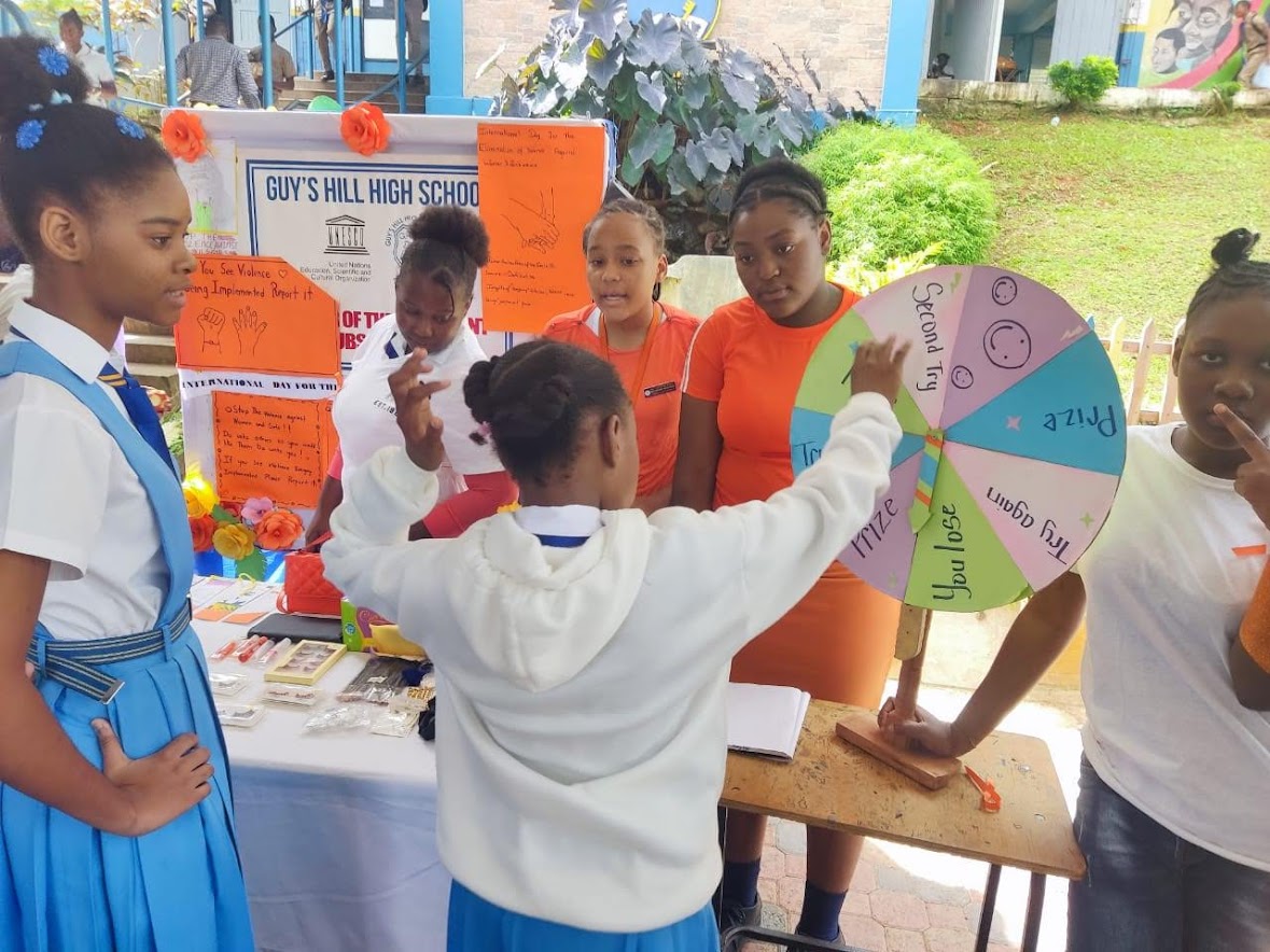Guys Hill High UNESCO Club Jamaica National Commission for UNESCO